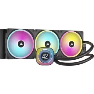 Corsair iCUE LINK H170i LCD Liquid CPU Cooler Generalüberholt, Wasserkühlung (schwarz)