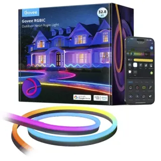 Govee RGBIC Outdoor Neon Strip Lights, LED-Streifen (10 Meter)