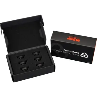 Thermal Grizzly DeltaMate Plug, Verbindung (schwarz, 6er Pack)