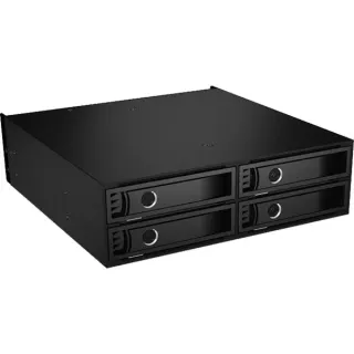 ICY BOX IB-2242U2K, Einbaurahmen (schwarz)