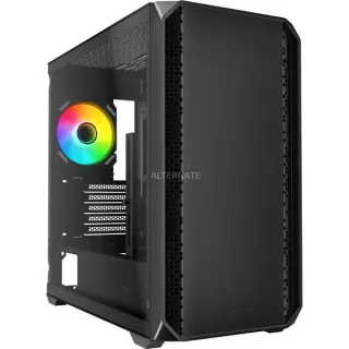 Sharkoon MK2 RGB , Tower-Gehäuse (schwarz, Tempered Glass)