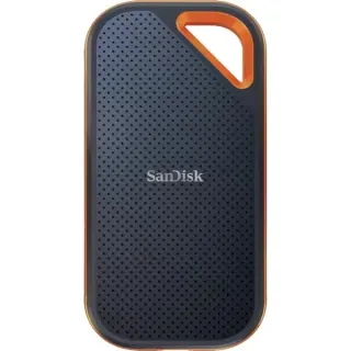 SanDisk Extreme PRO Portable SSD V2 4 TB, Externe SSD (schwarz/orange, USB-C 3.2 Gen 2x2 (20 Gbit/s))