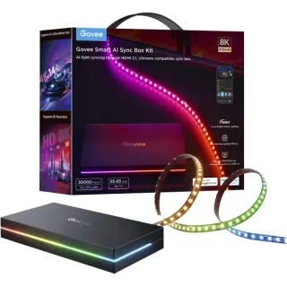 Govee KI Synchronisierungsbox Kit 2, LED-Streifen (für Fernseher mit 55-65")