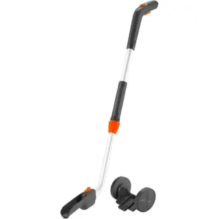 GARDENA Teleskopstiel 9859-20 inkl. Räder (grau, für Akku-Grasscheren)