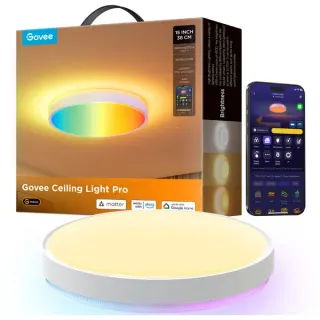 Govee 38cm Intelligente RGBICWW Deckenleuchte Pro, LED-Leuchte