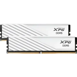 ADATA DIMM 32 GB DDR5-6000 (2x 16 GB) Dual-Kit, Arbeitsspeicher (weiß, AX5U6000C4816G-DTLABWH, XPG Lancer Blade, INTEL XMP, AMD EXPO)