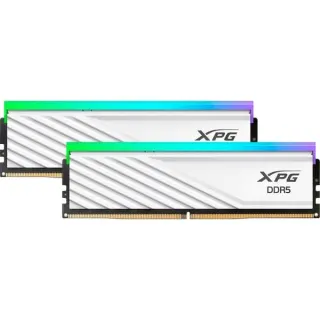 ADATA DIMM 32 GB DDR5-6000 (2x 16 GB) Dual-Kit, Arbeitsspeicher (weiß, AX5U6000C4816G-DTLABRWH, XPG Lancer Blade RGB, INTEL XMP, AMD EXPO)
