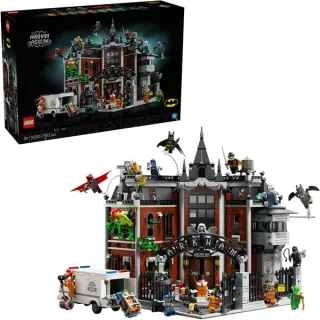 LEGO 76300 DC Super Heroes Batman Arkham Asylum, Konstruktionsspielzeug