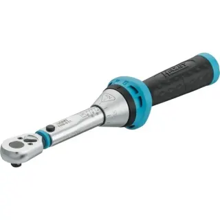 Hazet Drehmomentschlüssel 5108-3CT, 1/4" (blau/schwarz, Umschalt-Knarre)