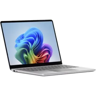 Microsoft Surface Laptop Copilot+PC 13 Zoll for Business, Notebook (platin, Qualcomm Snapdragon X Plus, Qualcomm Adreno GPU, 16 GB LPDDR5X, 256 GB (256 GB SSD), Windows 11 Pro)