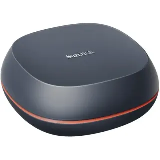 SanDisk Desk Drive 4TB, Externe SSD (schwarz/orange, USB-C 3.2 Gen 2 (10 Gbit/s))