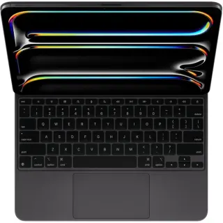 Apple Magic Keyboard für 13" iPad Pro (M5/M4), Tastatur (schwarz, US-Layout, Scherenmechanik)