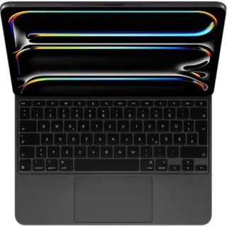 Apple Magic Keyboard für 13" iPad Pro (M5/M4), Tastatur (schwarz, DE-Layout, Scherenmechanik)
