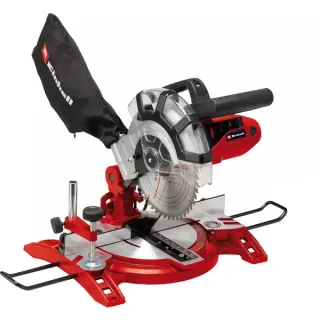 EINHELL Kapp-und Gehrungssäge TC-MS 2112, Kapp- und Gehrungssäge (rot/schwarz, 1.400 Watt)