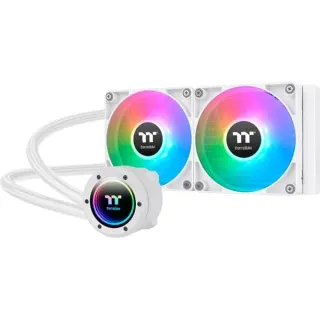 Thermaltake TH240 V2 ARGB Sync AIO Liquid Cooler Snow Edition, Wasserkühlung (weiß)