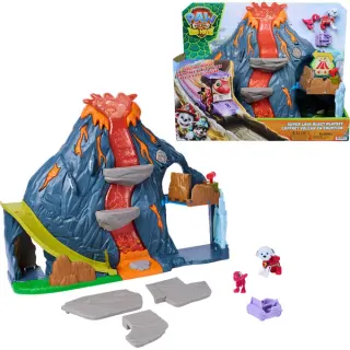 Spin Master Paw Patrol: Der Dino Film - Super-Lava-Blast Vulkan-Spielset, Spielfigur