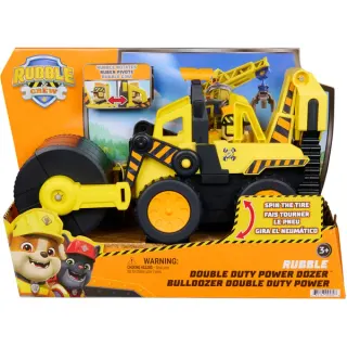 Spin Master Rubble & Crew - Rubbles Double Duty Power Fahrzeug, Spielfahrzeug