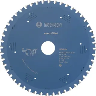 Bosch Professional EXPERT Steel Kreissägeblatt, Ø 210mm, 48Z (Bohrung 30mm, für Handkreissägen)