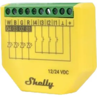 Shelly Plus RGBW PM, Relais (gelb, 2er Pack)