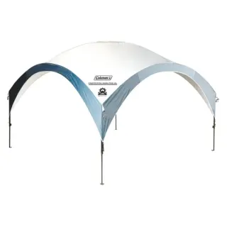 Coleman FastPitch Event Shelter XL, Pavillon (silber/dunkelblau, 4,5 x 4,5 Meter)