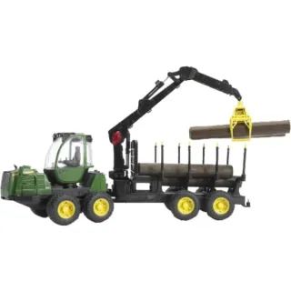 bruder 02133 John Deere 1210E Rückezug , Modellfahrzeug