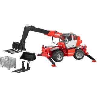 bruder 02129 Manitou Teleskopstapler MRT 2150, Modellfahrzeug