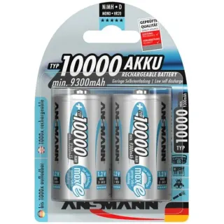 Ansmann 10000mAh NiMh Professional, Akku (silber)