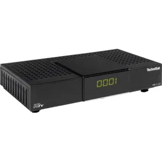 TechniSat Set-Top-Box DVB-C Single-Tuner Free to air mit elektronischem Programmführer (schwarz, Retail)