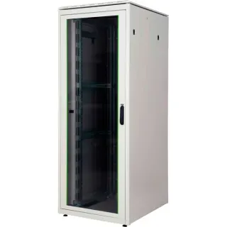 Digitus Netzwerkschrank Unique Serie - 800x1000 mm (BxT), IT-Schrank (hellgrau, 42 Höheneinheiten)