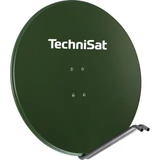 TechniSat Satellitenspiegel 85 Zentimeter Durchmesser, Sat-Spiegel (grün, Retail)