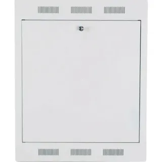 Digitus Wandgehäuse zur bündigen Montage (Flush Mount), IT-Schrank (hellgrau, 2 Höheneinheiten)