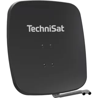 TechniSat Satellitenspiegel 65 Zentimeter Durchmesser, Sat-Spiegel (grau, Retail)