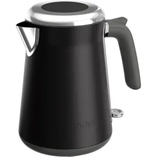Tefal KI6668 Edelstahl, Wasserkocher (schwarz/edelstahl, 2.400 Watt, 1,7 Liter)