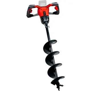 EINHELL Professional Akku-Erdbohrer GP-EA 18/150 Li BL - Solo, 18Volt (rot, ohne Akku und Ladegerät)