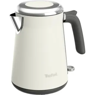 Tefal KI666A Edelstahl, Wasserkocher (beige/edelstahl, 2.400 Watt, 1,7 Liter)