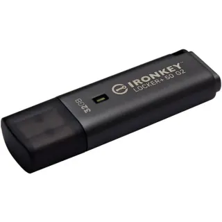 Kingston IronKey Locker+ 50 G2 32 GB, USB-Stick (anthrazit, USB-A 3.2 Gen 1)