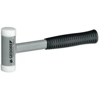 GEDORE Rückschlagfreier Schonhammer 248 ST-50 (schwarz/silber, Ø 50mm, Länge 310mm)