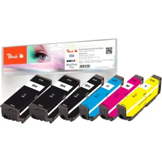 Peach Tinte Spar Pack Plus PI200-487 (kompatibel zu Epson 33)