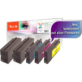 Peach Tinte Spar Pack Plus PI300-702 (kompatibel zu HP 950, 951)
