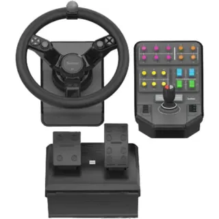 Logitech Gaming G Saitek Farm Sim Controller, Simulatoren-Set (schwarz/grau, Bundle für schwere Maschinen)