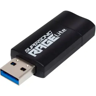 Patriot Supersonic Rage Lite 1 TB, USB-Stick (schwarz/blau, USB-A 3.2 Gen 1)