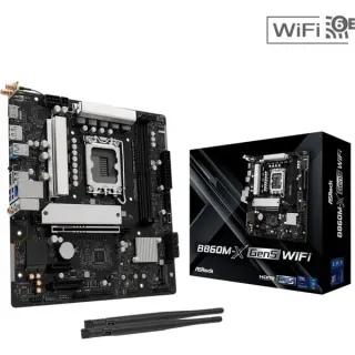 ASRock B860M-X GEN5 WiFi, Mainboard (schwarz/silber)