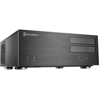 SilverStone SST-GD08B, HTPC-Gehäuse (schwarz, Retail)