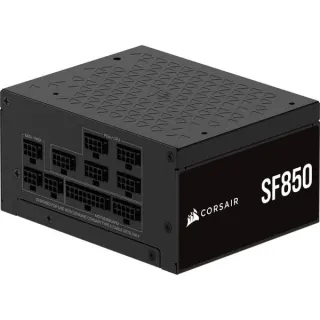 Corsair SF850 Generalüberholt, PC-Netzteil (schwarz, 1x 12VHPWR, 2x PCIe, Kabelmanagement, 850 Watt)