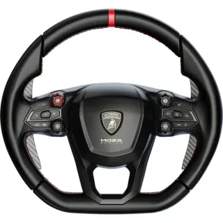 MOZA Lamborghini Revuelto Steering Wheel, Austausch-Lenkrad (schwarz)