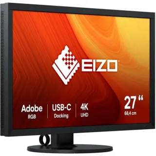 EIZO CS2740 ColorEdge, LED-Monitor (68.4 cm (26.9 Zoll), schwarz, UltraHD/4K, IPS, USB-C, Pivot)