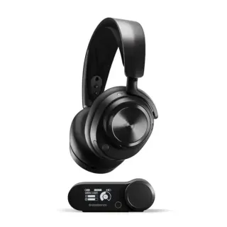 SteelSeries Arctis Nova Pro Wireless X Generalüberholt, Gaming-Headset (schwarz, ANC, USB-C, Klinke, optimiert für Xbox)