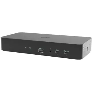 i-tec Universal Intelligent Dual Display Docking Station, Dockingstation (schwarz, Power Delivery 100W)