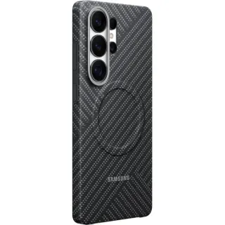 Samsung Carbon Magnet Case, Handyhülle (dunkelgrau, Samsung Galaxy S26 Ultra)