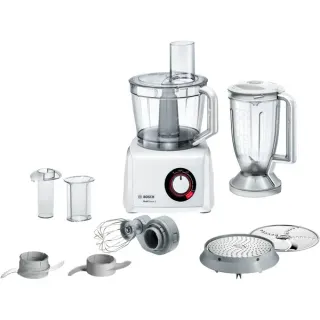 Bosch Home Kompakt-Küchenmaschine MultiTalent 8 (weiß, 1.000 Watt)